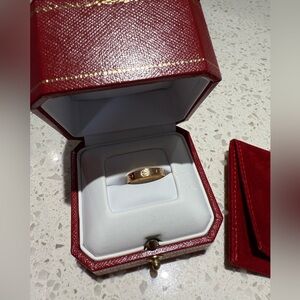 Cartier LOVE wedding band - rose gold 18K